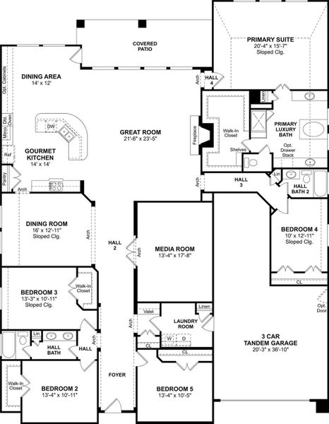 The Hayden floor plan by K. Hovnanian Homes. 1st Floor shown. *Prices, plans, dimensions, features, specifications, materials, and availability of homes or communities are subject to change without notice or obligation. The Hayden floor plan by K. Hovnanian Homes. 1st Floor shown. *Prices, plans, dimensions, features, specifications, materials, and availability of homes or communities are subject to change without notice or obligation.