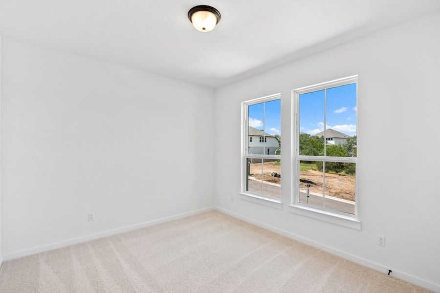 Spacious, unfurnished interior of a new home in Arbor Collection At Wolf Ranch, Georgetown (Image 36).