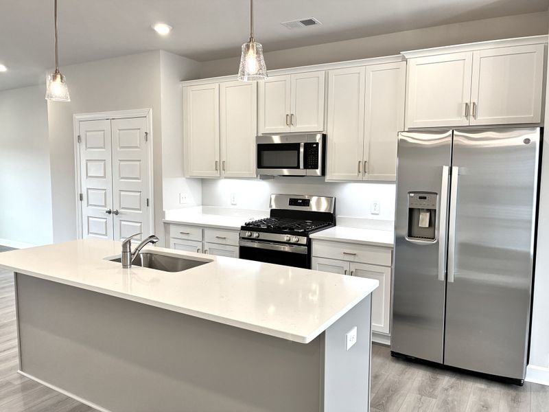 Furnished interior view inside a new home in Holly View, Greenville (Image 6).