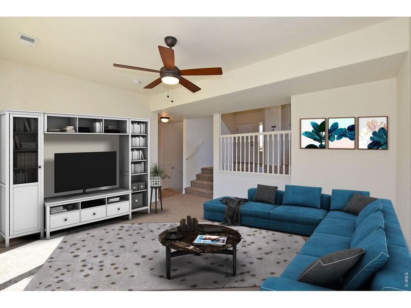 Furnished interior view inside a new home in , Greeley (Image 14).