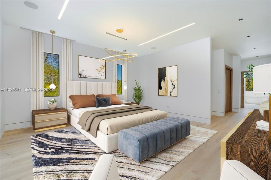 Furnished interior view inside a new home in , Davie (Image 35). Furnished interior view inside a new home in , Davie (Image 35).