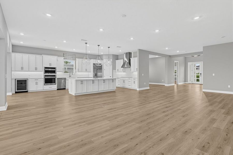 Spacious, unfurnished interior of a new home in Westview Community Group Page, Kissimmee (Image 23).