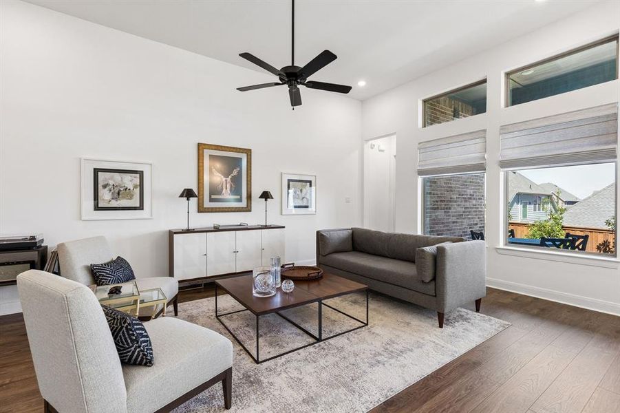 Furnished interior view inside a new home in , Fort Worth (Image 21).