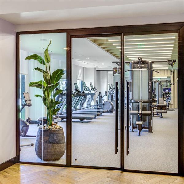 Furnished interior view inside a new home in The Dillon Buckhead, Atlanta (Image 11).