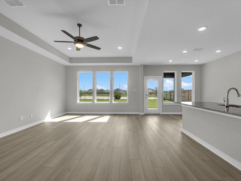 Spacious, unfurnished interior of a new home in Mason Woods, Cypress (Image 19). Spacious, unfurnished interior of a new home in Mason Woods, Cypress (Image 19).