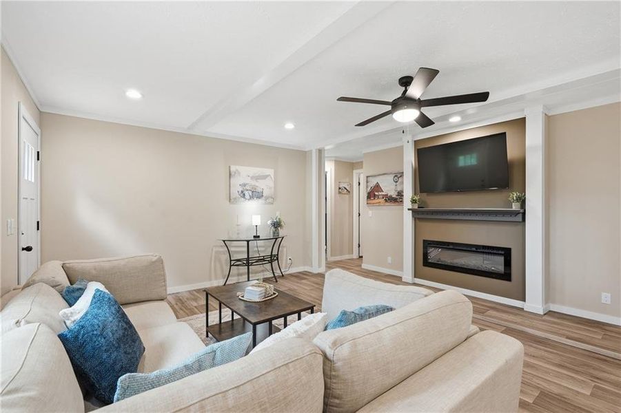 Furnished interior view inside a new home in , Sautee Nacoochee (Image 12). Furnished interior view inside a new home in , Sautee Nacoochee (Image 12).