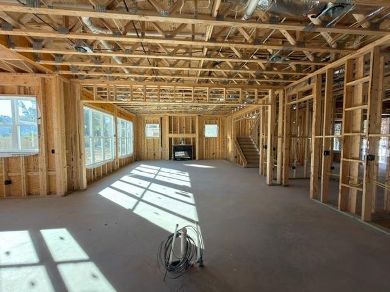 In-progress construction of a new home in , Marietta, GA (Image 15).