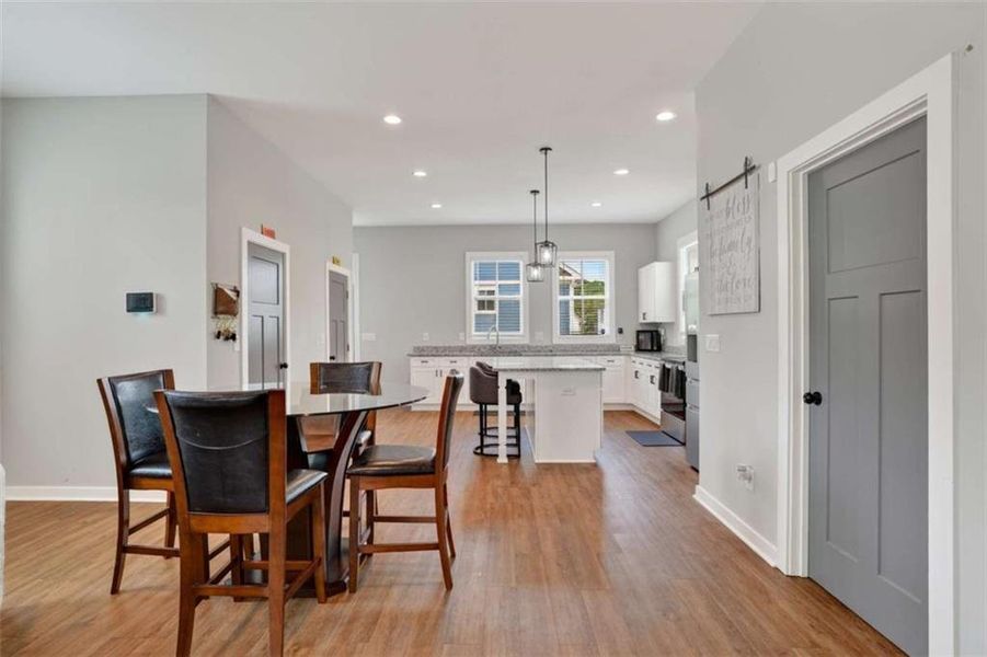 Furnished interior view inside a new home in , Atlanta (Image 12).