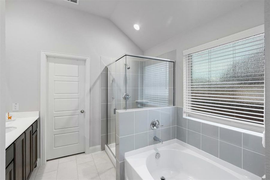 Furnished interior view inside a new home in , Godley (Image 15).
