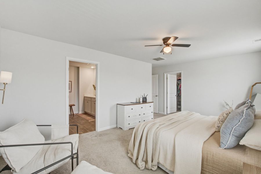 Furnished interior view inside a new home in , Summerville (Image 12). Furnished interior view inside a new home in , Summerville (Image 12).