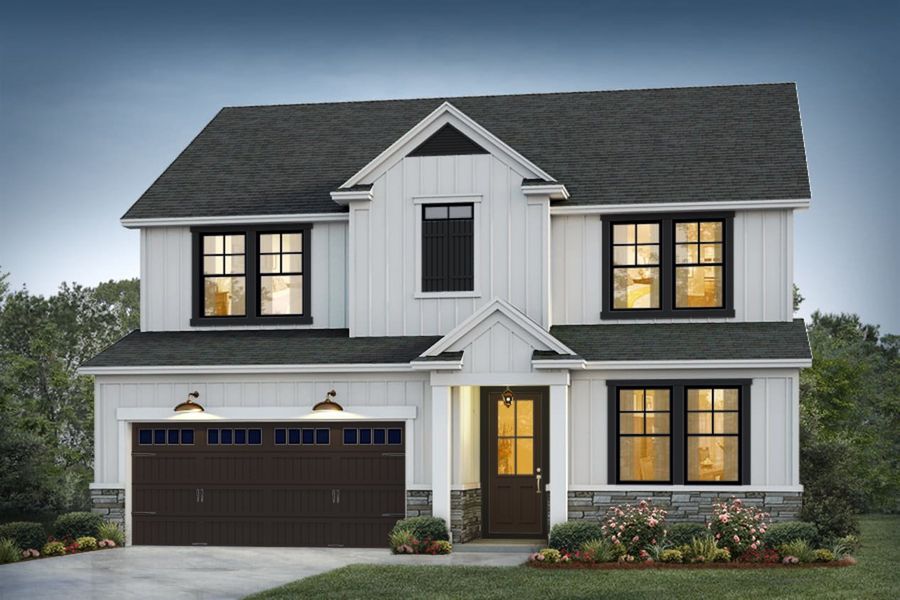 Church Hill Elevation 1 Homestead Color Package