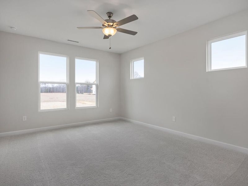 Spacious, unfurnished interior of a new home in Wellers Knoll, Lillington (Image 21). Spacious, unfurnished interior of a new home in Wellers Knoll, Lillington (Image 21).