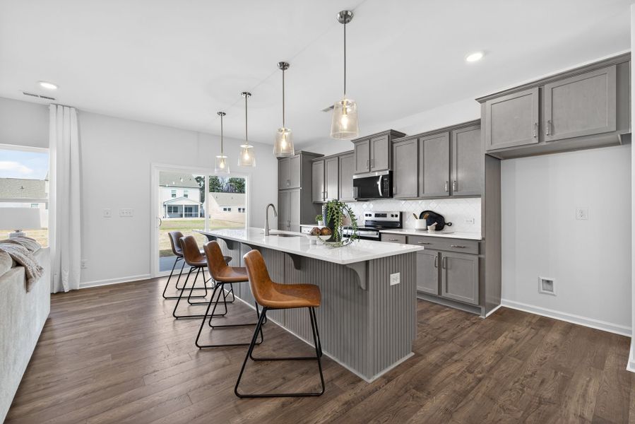 Furnished interior view inside a new home in Nathans Ridge, Lillington (Image 4).