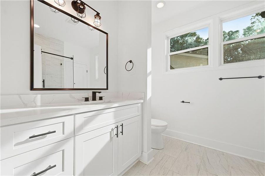 Furnished interior view inside a new home in , Commerce (Image 6).
