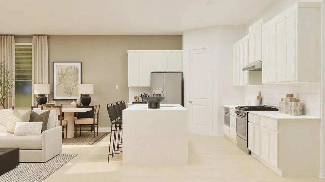 Furnished interior view inside a new home in Cotton Brook, Hutto (Image 11).