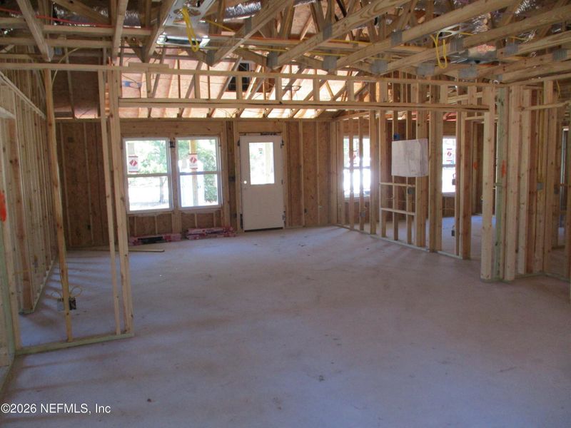 In-progress construction of a new home in , Hilliard, FL (Image 14).