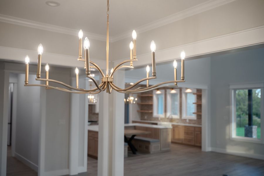 Representative furnished interior of a home built from the The Stella by Reece Homes in Traditions, Bryan (Image 6).