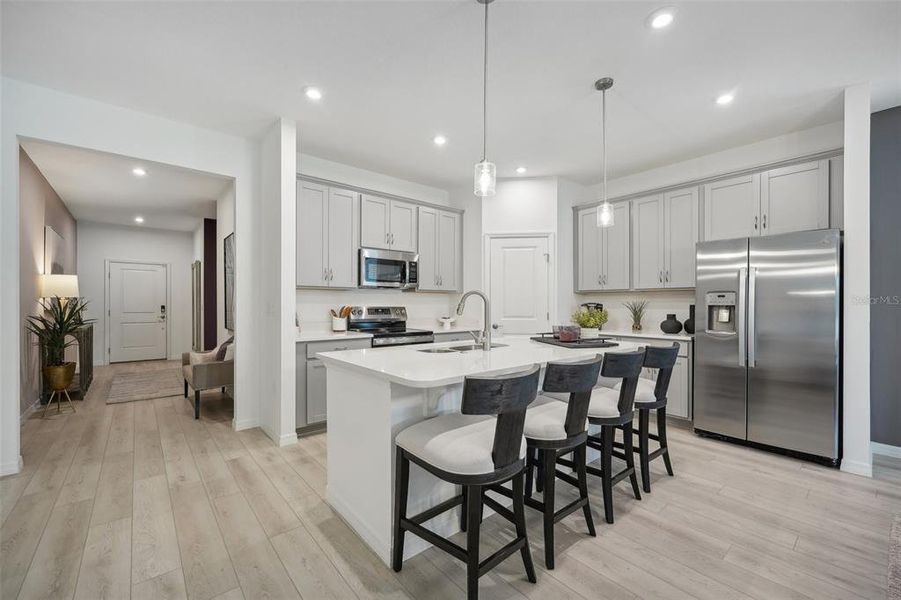 Furnished interior view inside a new home in Scenic Terrace, Lake Hamilton (Image 31).