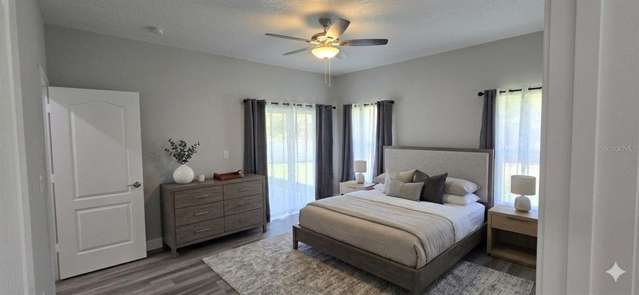 Furnished interior view inside a new home in , Leesburg (Image 16).