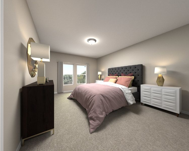 Furnished interior view inside a new home in Ridgehaven - Signature Series, Ormond Beach (Image 8).