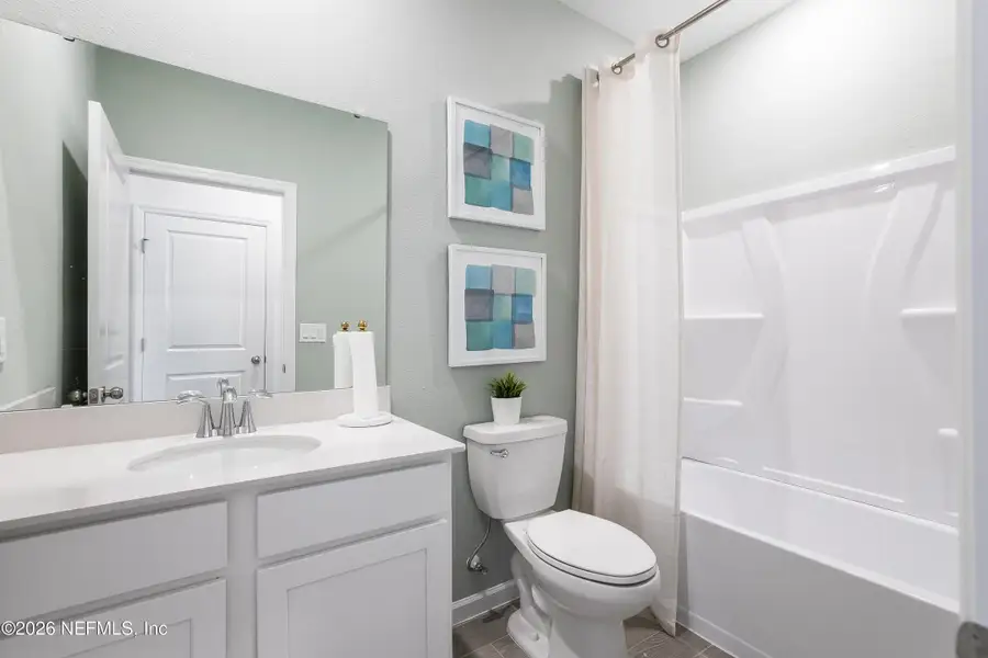 Furnished interior view inside a new home in Granary Park, Green Cove Springs (Image 6).