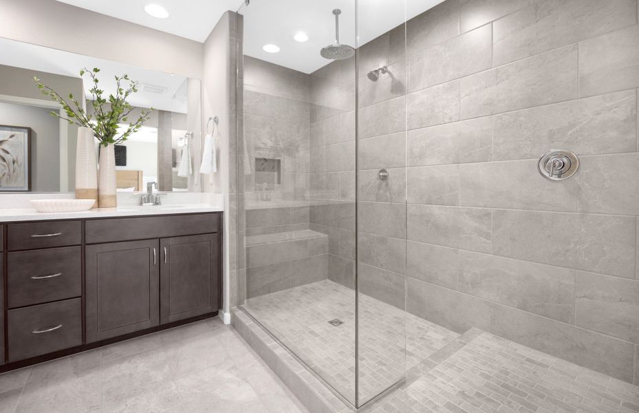 Representative furnished interior of a home built from the Silverton by Pulte Homes in Asante- Atrium Series, Surprise (Image 7).