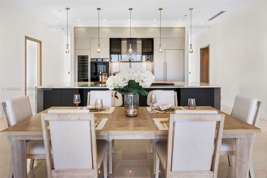 Furnished interior view inside a new home in , Delray Beach (Image 13). Furnished interior view inside a new home in , Delray Beach (Image 13).