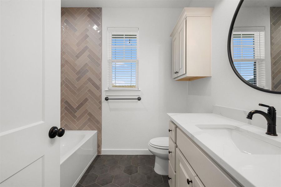 Furnished interior view inside a new home in , Bryan (Image 11).