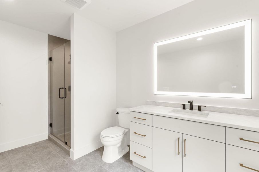 Furnished interior view inside a new home in , Mount Pleasant (Image 37).