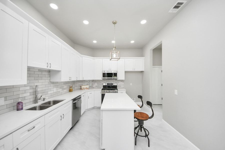 Furnished interior view inside a new home in , Houston (Image 6).