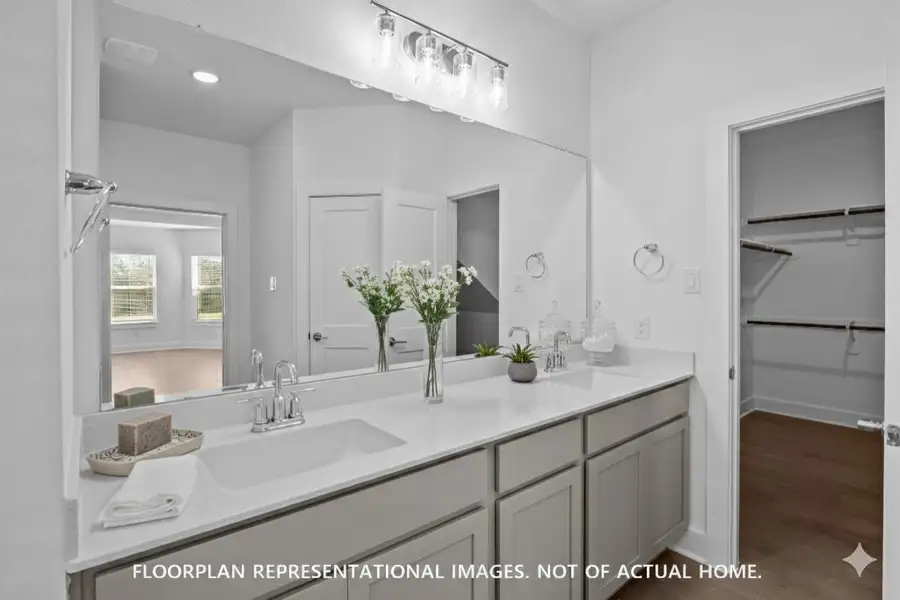 Furnished interior view inside a new home in Summerview, Fulshear (Image 3).