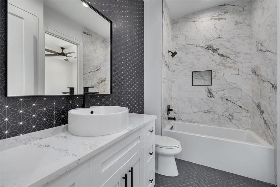 Furnished interior view inside a new home in , Gulfport (Image 52). Furnished interior view inside a new home in , Gulfport (Image 52).