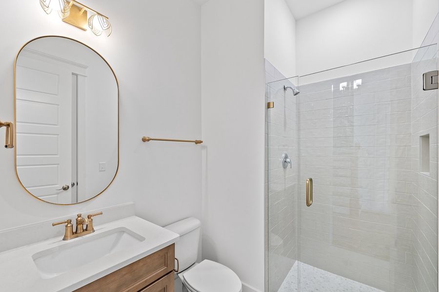 Representative furnished interior of a home built from the The Emerson by RobuckHomes in Stonehenge, Raleigh (Image 105).
