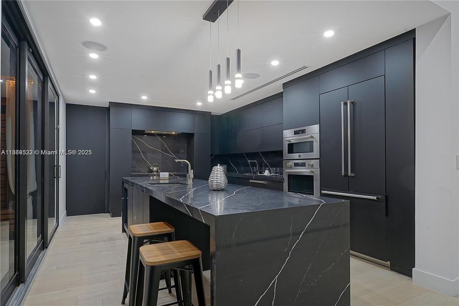 Furnished interior view inside a new home in , Miami (Image 34).