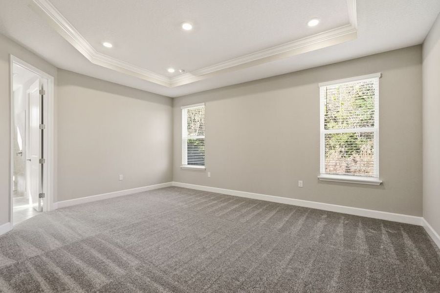 Spacious, unfurnished interior of a new home in Headwaters at Lofton Creek, Yulee (Image 16).