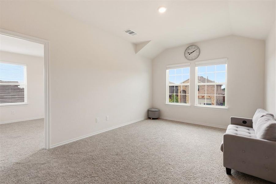 Spacious, unfurnished interior of a new home in Wildcat Ranch, Crandall (Image 22). Spacious, unfurnished interior of a new home in Wildcat Ranch, Crandall (Image 22).