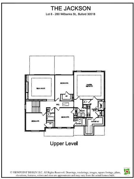 2D floor plan layout of this home in , Buford, GA (Image 3). 2D floor plan layout of this home in , Buford, GA (Image 3).
