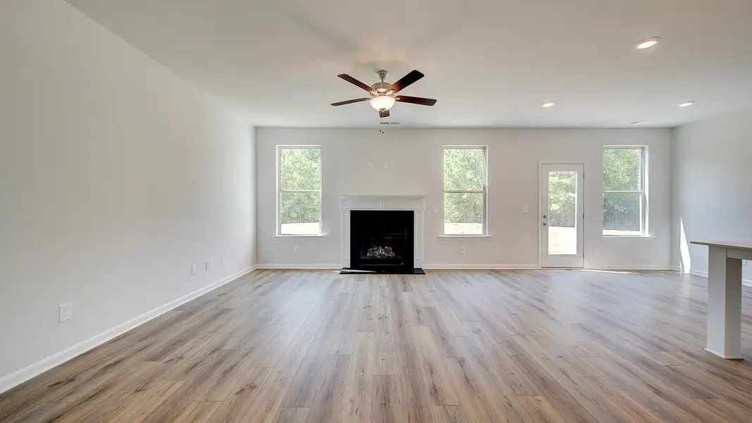 Representative furnished interior of a home built from the Meridian II - Side Entry by DRB Homes in Brighton, Locust Grove (Image 8). Representative furnished interior of a home built from the Meridian II - Side Entry by DRB Homes in Brighton, Locust Grove (Image 8).