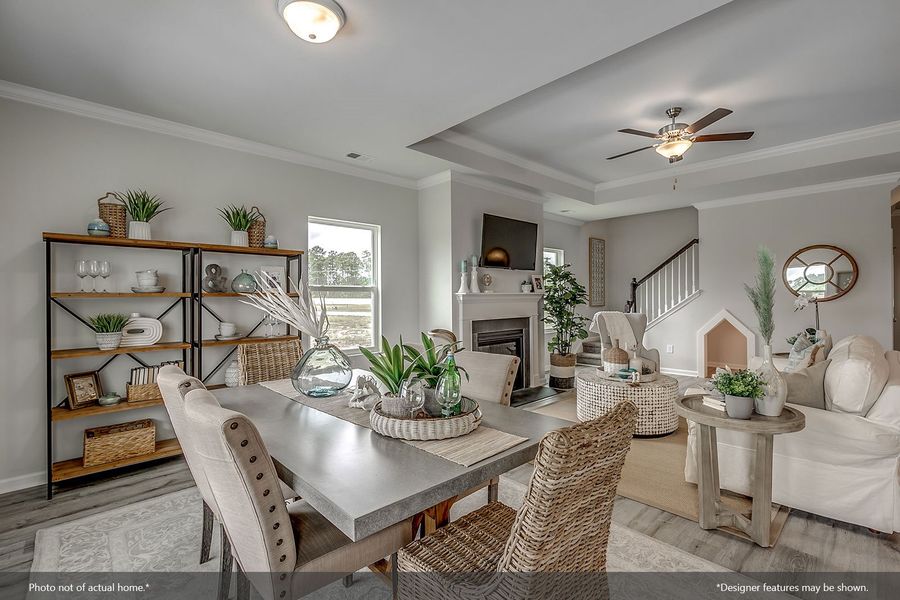 Furnished interior view inside a new home in Allston Park, Calabash (Image 6).