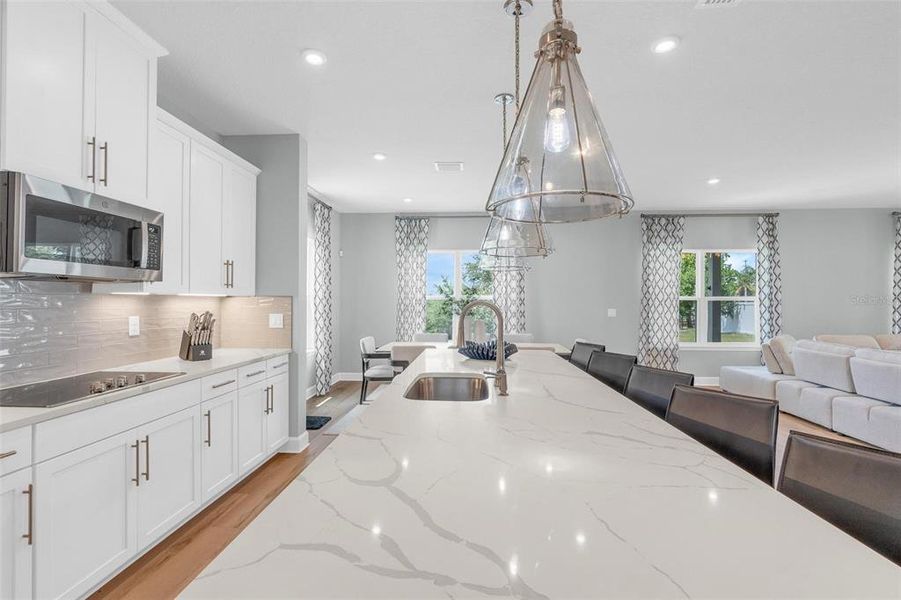 Furnished interior view inside a new home in Bella Terra, Clermont (Image 8).