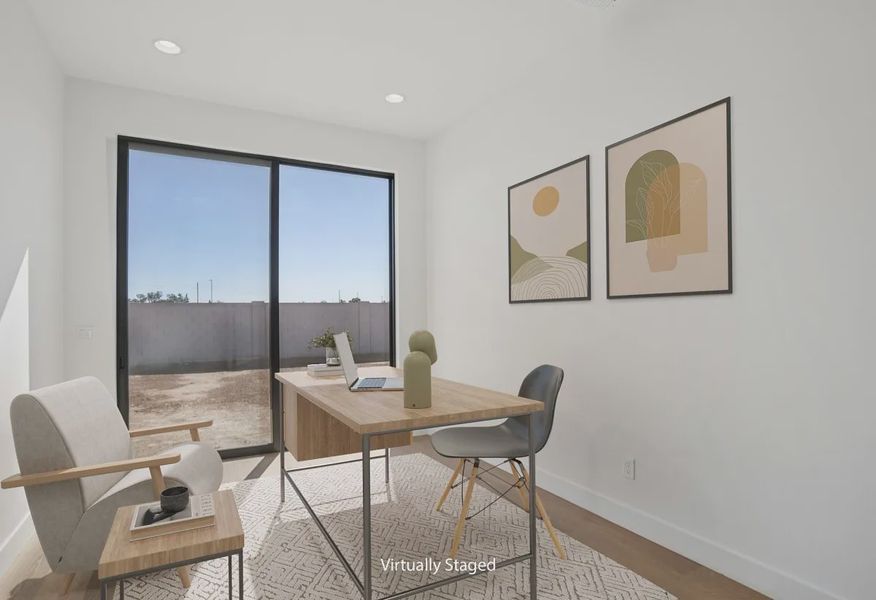 Virtually Staged Office - 10 of 19 Virtually Staged Office - 10 of 19