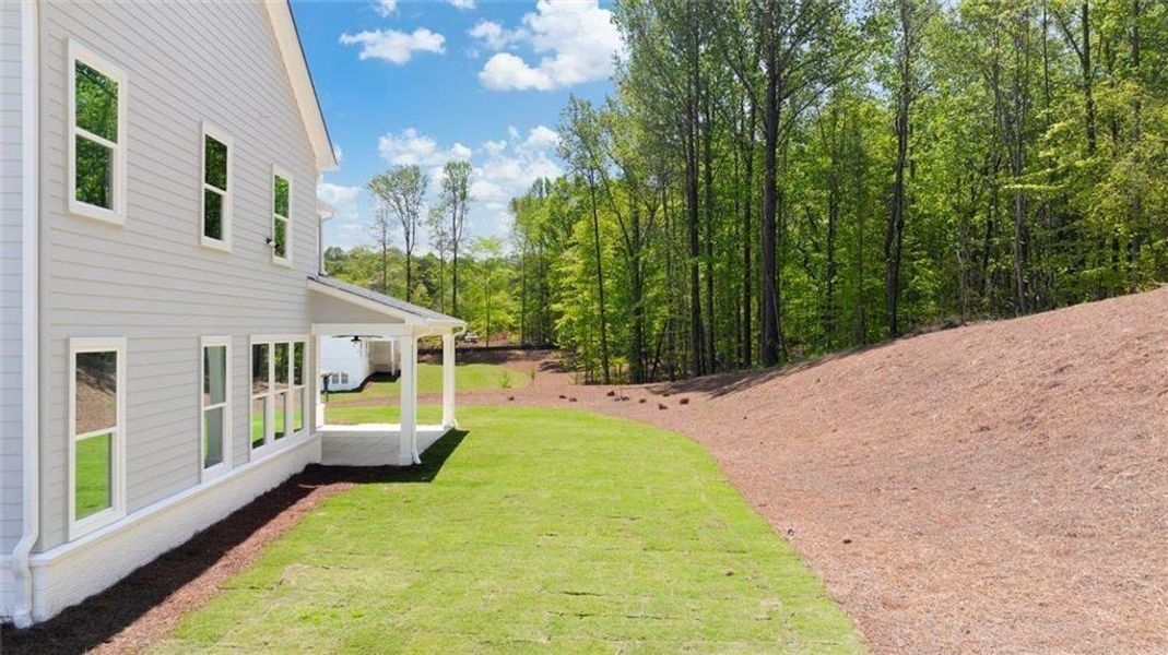 Exterior details and patio area of a home in , Gainesville (Image 32).