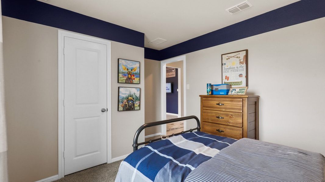 Furnished interior view inside a new home in Bella Vista, Granbury (Image 29).
