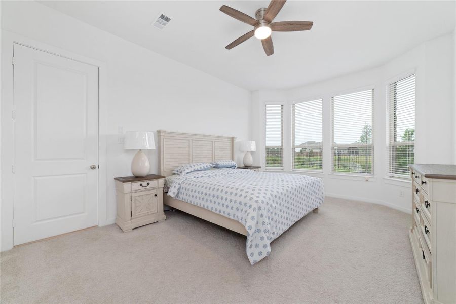 Furnished interior view inside a new home in Elyson, Katy (Image 45).