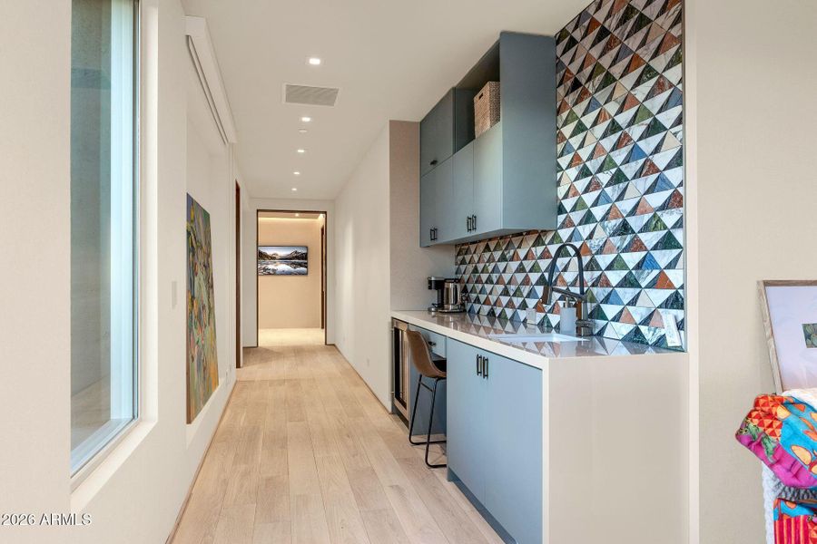 Guest Suite Entry and Kitchenette