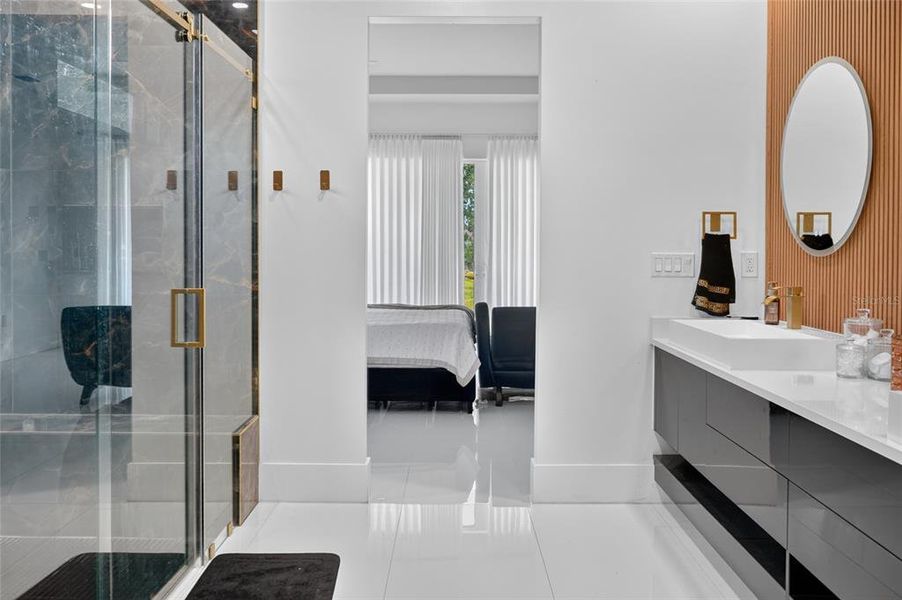 Furnished interior view inside a new home in , Orlando (Image 65). Furnished interior view inside a new home in , Orlando (Image 65).