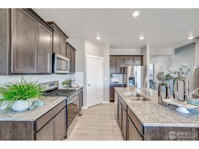 Furnished interior view inside a new home in Tailholt, Severance (Image 22).