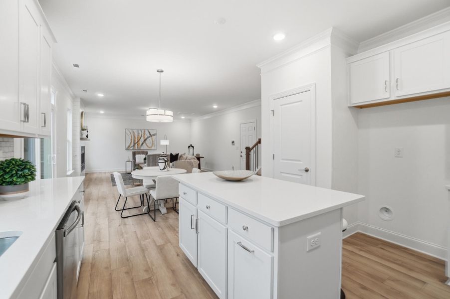 Furnished interior view inside a new home in Ashton Park, Monroe (Image 10).