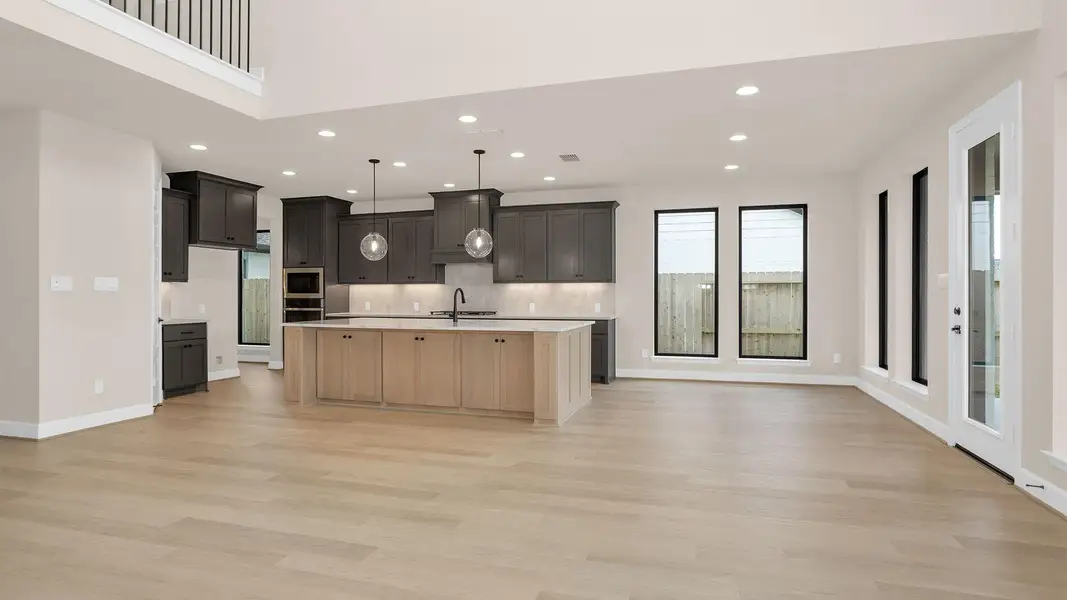 Furnished interior view inside a new home in Sienna, Missouri City (Image 10). Furnished interior view inside a new home in Sienna, Missouri City (Image 10).