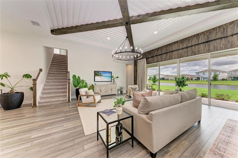 Furnished interior view inside a new home in Star Farms at Lakewood Ranch, Lakewood Ranch (Image 45). Furnished interior view inside a new home in Star Farms at Lakewood Ranch, Lakewood Ranch (Image 45).